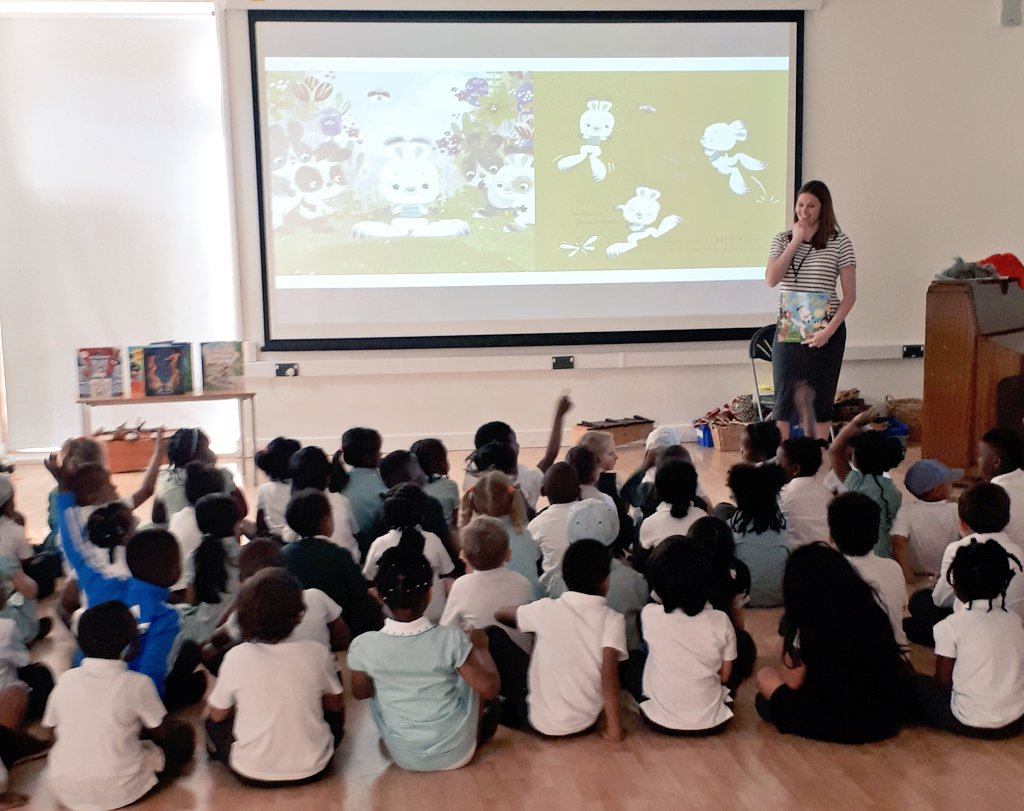 lucymayrowland's tweet photo. Reception class enjoying #CatchThatEgg this morning at #RusheyGreenPrimarySchool @MySketchbooks @Arenatweet @AnneClarkLit https://t.co/w27UosDTsm