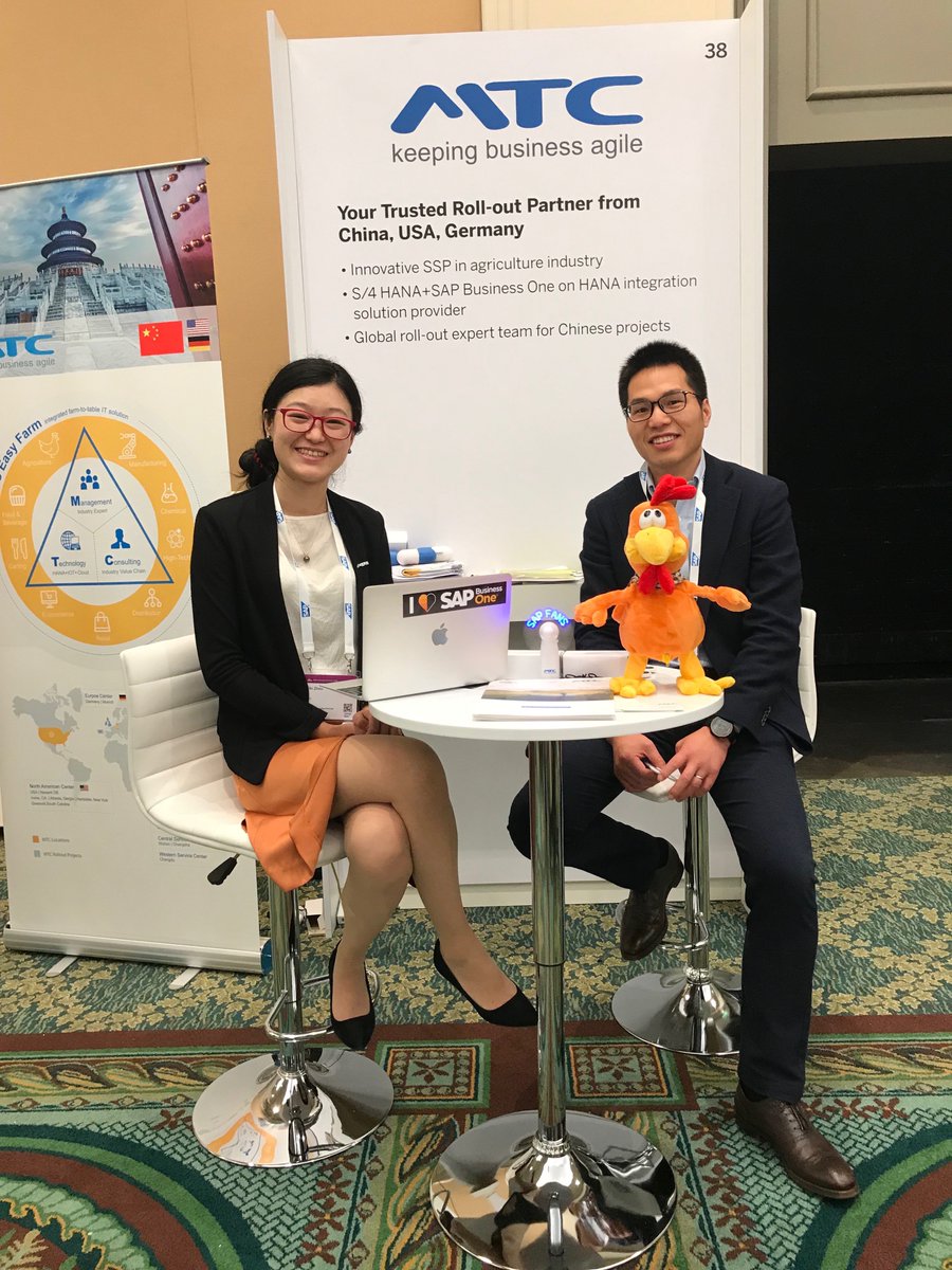 MTCUSA's tweet photo. It's our last day at SAP #SMBSummit2018 in Orlando! It you have a chance, come and visit our team at booth #38. Travel home safe, everyone! https://t.co/Ik9Z9k420x