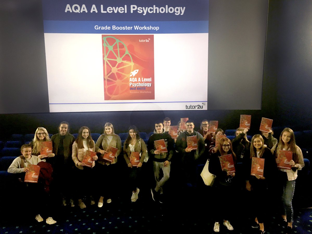Upper Sixth Psychology students have been at Salford Quays this week attending a Tutor2U Grade Booster Workshop to support their revision in the up and coming summer exams. #LearningOutsideTheClassroom