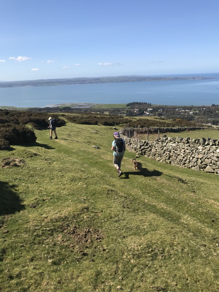 This lady had her dog off the lead earlier when I approached them she put dog on lead , I said your dog needs to be on lead it was 30 yards in front of you , she replied the dog was under control. Laughed and waved and walked on .