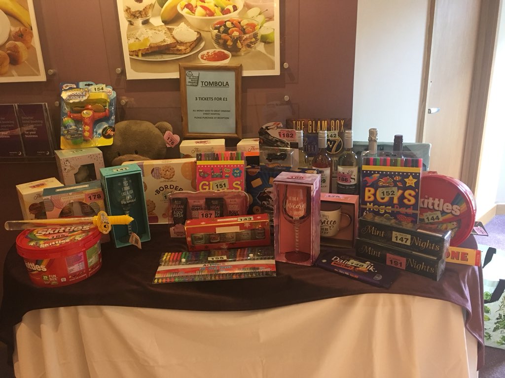 Due to the success of the last one we are running our fresh new tombola over this week! All money to go to <a href="/GreatOrmondSt/">Great Ormond Street Hospital for Children</a> <a href="/CatherineSmi2/">Catherine smith</a> <a href="/AndyFr4ncis/">AndyFr4ncis</a> <a href="/SDEBDD/">simon ewins</a>