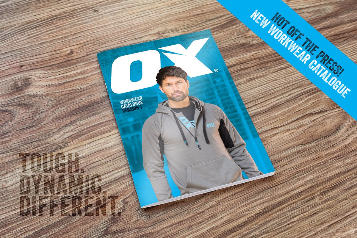 HOT OF THE PRESS… The new OX Workwear Catalogue <a href="/OXtoolsUK/">OX Tools UK</a> get your copy from your local OX stockist or take a look online at… bit.ly/2JZLHb7