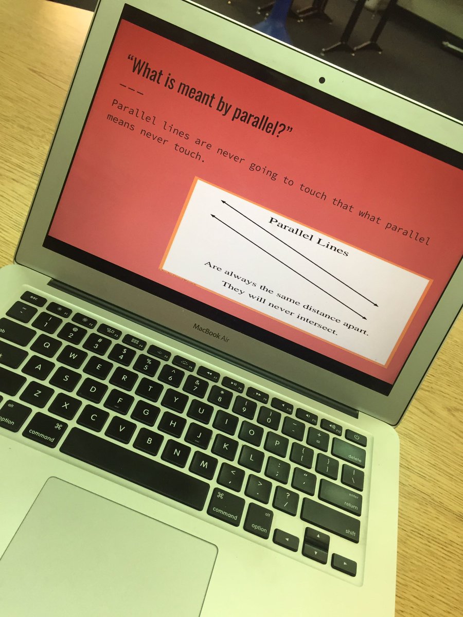 mshmacdonald's tweet photo. My students worked on a #GoogleSlides assignment this week where I asked them 4 higher order thinking questions and they responded by building a slideshow. Love #GoogleEdu #GoogleClassroom #msmac #room4 #HOQ #5thgrade https://t.co/OihvNjzVKg