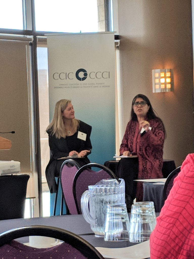 SamGrills's tweet image. Why are women always an annex? That&apos;s what makes Canada&apos;s #FIAP so unique says inspiring human rights defender Rehana Hashmi #FutureDev