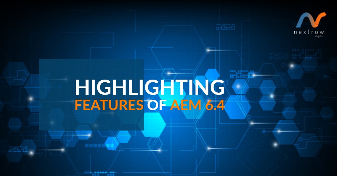 nextrowdigital's tweet photo. The latest Adobe CMS has been launched with many amazing features and here we are going to look at some major highlights of #AEM 6.4. Read more here https://t.co/tIIvutN028 #AdobeSummit #NextRowDigital #AEM64 #CustomerExperience #AdobeSensei #AdobeAnalytics #AdobeCampaign https://t.co/u4HiRPYs90