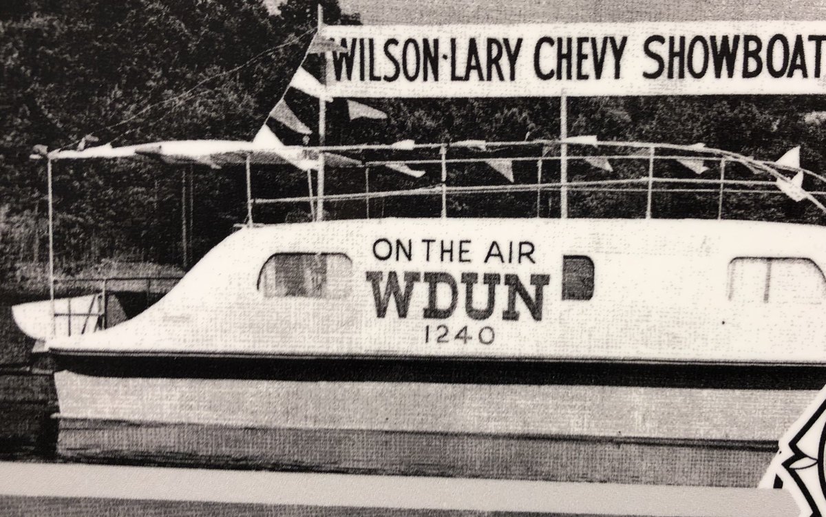 WDUNRadio's tweet photo. Even though we don't have our WDUN Showboat anymore to cruise on Lake Lanier, we think listening to The Lake 94.5FM/1240AM is close enough! Don't you agree that we should bring this back and get another WDUN boat?🛥️🎙️ 🕶️  #BetterOnTheLake #NeedSupportForThisIdea #AccessWDUN https://t.co/1WUz9O3dAG