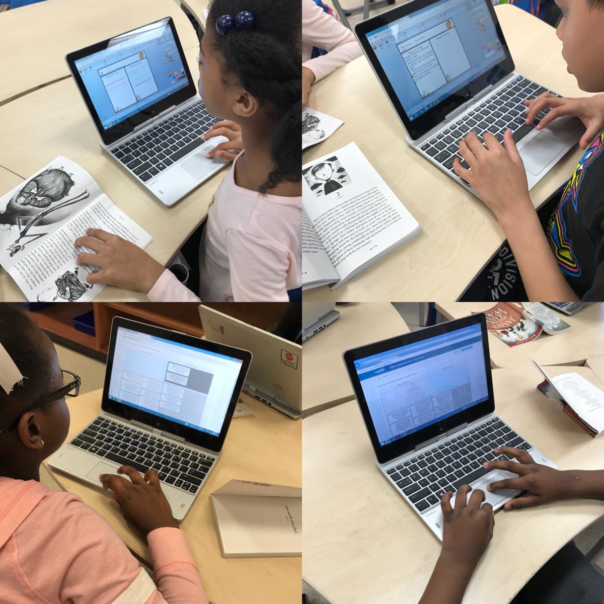 williamsonlmes's tweet photo. Happy #paperlessfriday from our class! We are using Wixie and BCPSOne to show our learning about James and the Giant Peach! #EarthDay2018 https://t.co/pmBToB5JQd