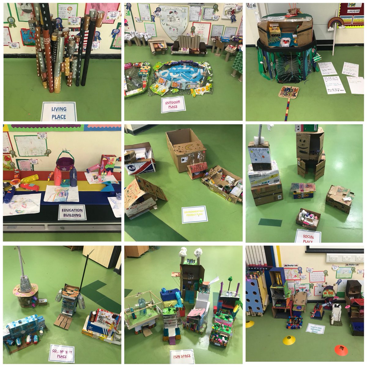 Griff_Y3_4's tweet photo. Wow! What a fabulous result to our City of Tomorrow project. A fantastic range of creative &amp; innovative buildings produced by nursery up to Y6. Every child played a part in researching, designing &amp; building the end results whilst overcoming challenges. @Griff_HEAD  @EAS_STEM https://t.co/hTNMeV16u9