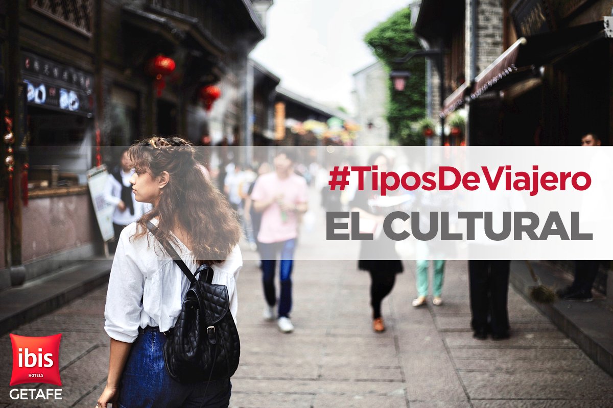 ibisgetafe's tweet photo. EL VIAJERO CULTURAL | Lo que más le llama de #viajar es conocer la cultura del país al que va. 🧐

Se mezcla con los paisanos, quiere saber cómo se hacen ciertas cosas, sus #costumbres, comidas. Se empapa de las #culturas y los estilos de vida de los #países a los que viaja. https://t.co/zTSNI7F4yk
