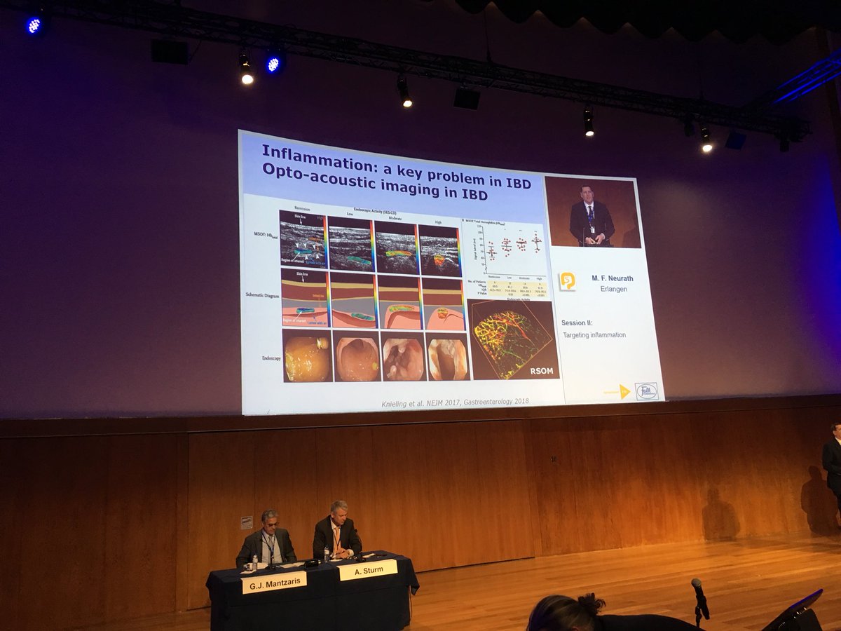 manu_barreiro's tweet photo. T-Cell and cytokines in IBD Dr Neurath #Falk18 https://t.co/v4zTx0Jvmj
