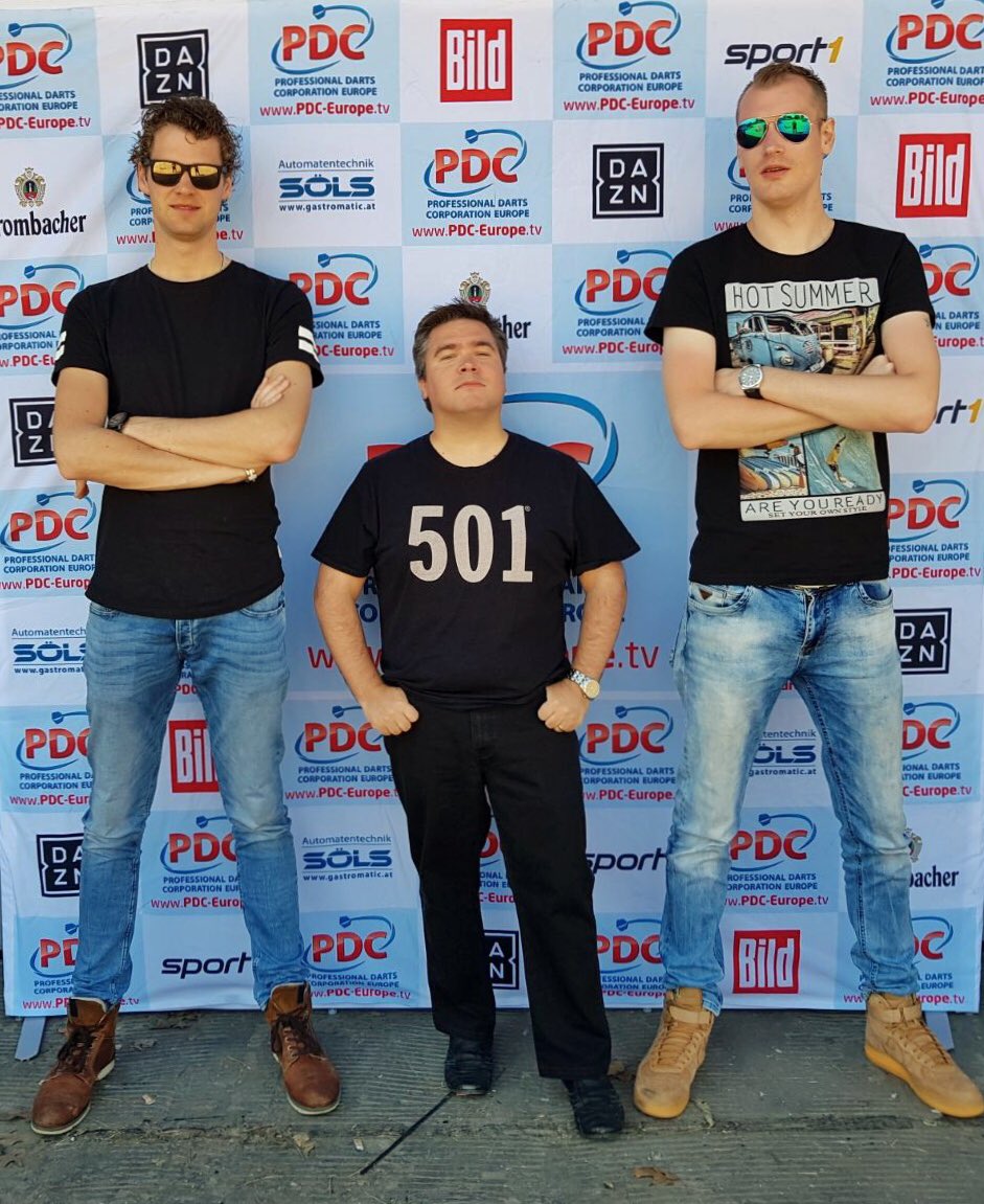 Two and a half men at The Euro Tour in Graz! <a href="/LittleRichard/">Richard Ashdown</a>