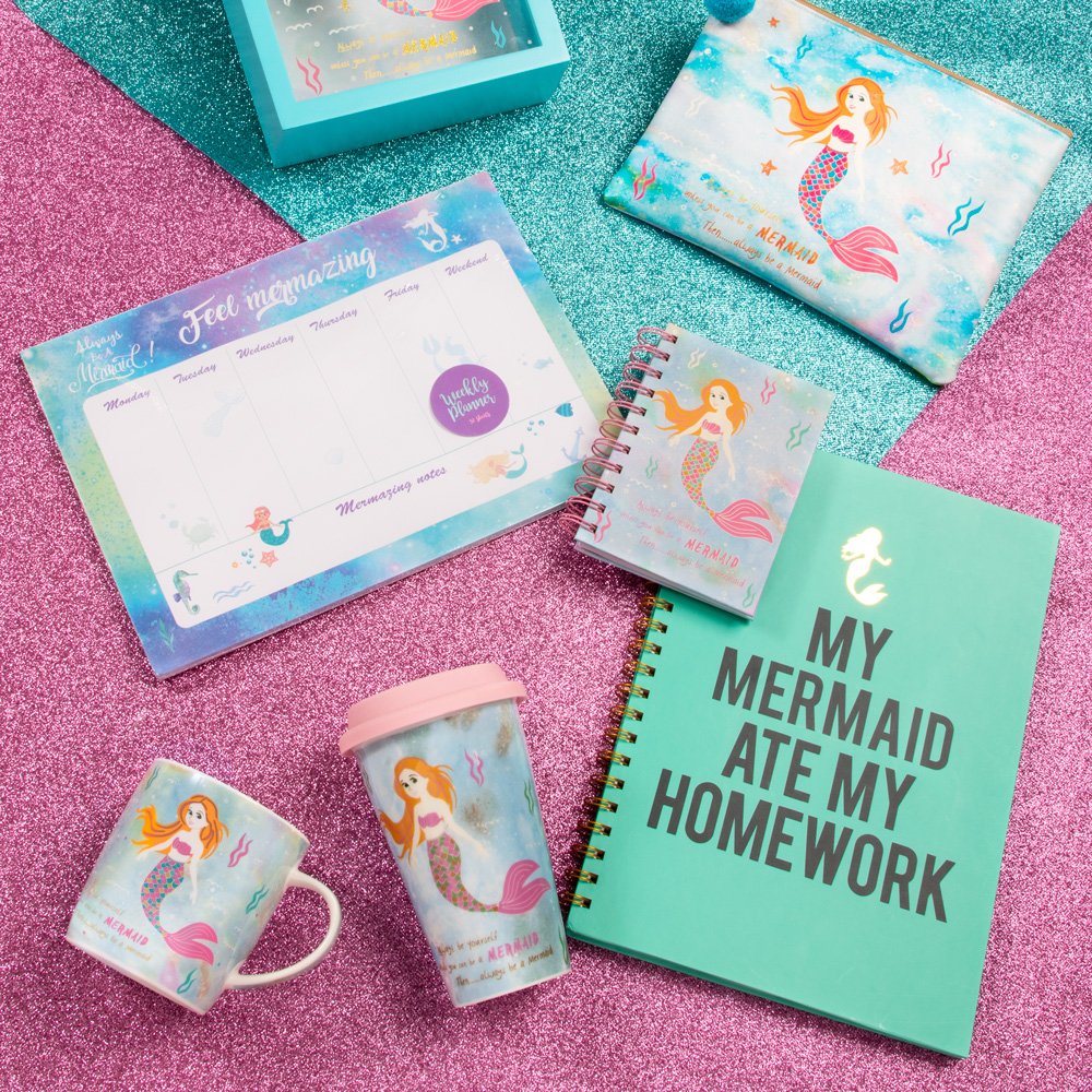 ALWAYS BE A #MERMAID! (Especially in today’s heat!) Check out our Unicorn, Mermaid & Fairy Gifts at: leonardo.co.uk/ranges/unicorn…... #mermaidlife #mug #mermaidgifts #mermaidtreats #mermaidnitebook #memopad #travelmug #moneybox #makeup #giftideas #giftinspiration #theleonardocollection