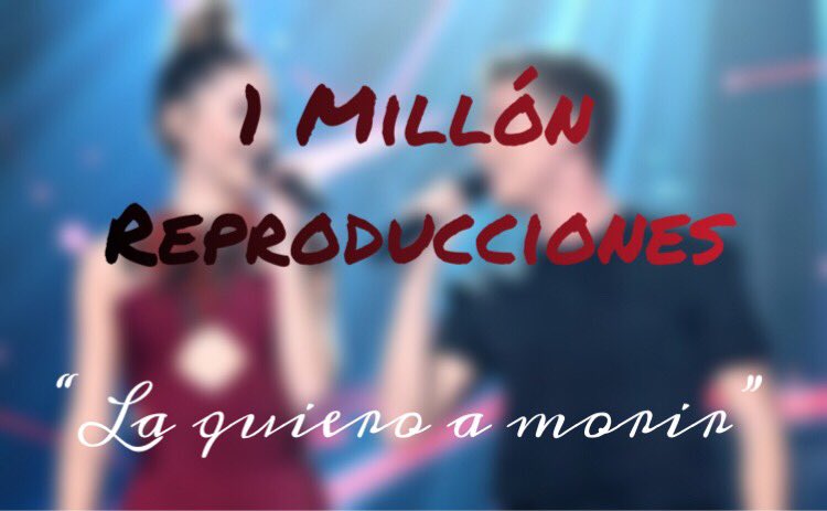 CFORaoulVLC's tweet photo. Una de las canciones mas bonitas, “la quiero a morir” ha llegado al millon de reproducciones en @SpotifySpain 

El duo de @Raoul_ot2017 y @Mireya_ot2017 sigue enamorando a mas gente cada dia 💛

Enhorabuena🎉
Podéis escuchar toda su música desde aquí! 👉🏽 https://t.co/8lb4bTg3B0 https://t.co/kAvrDDX0cN