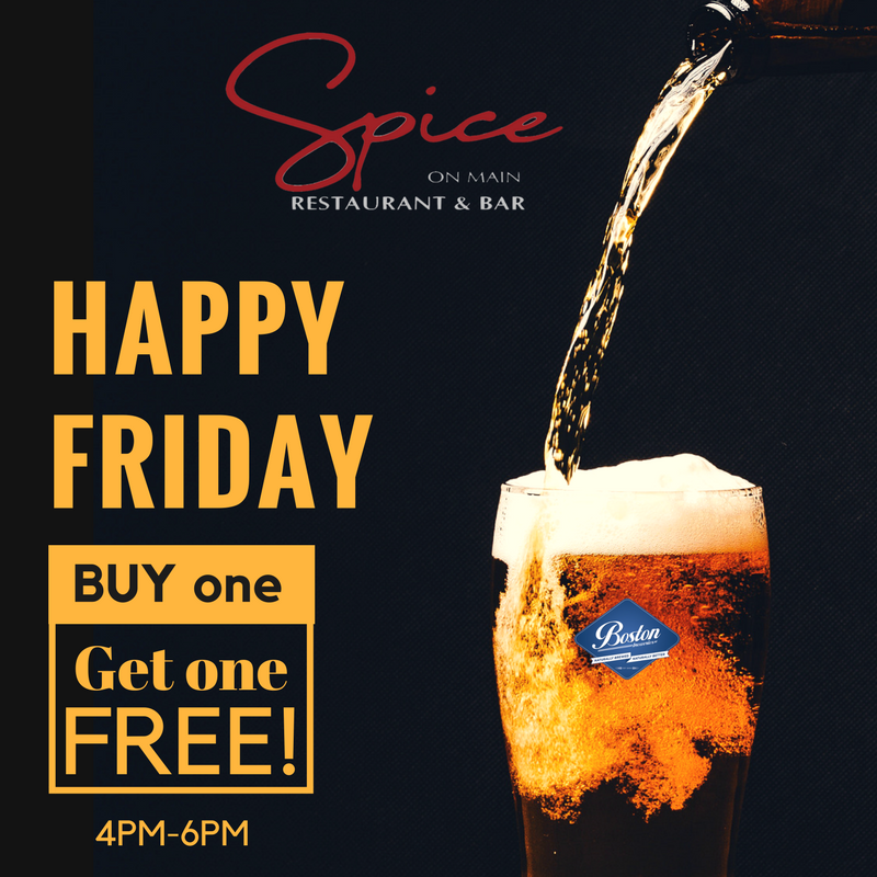spiceonmain's tweet photo. Bottoms up with Boston Breweries Beer!
 
Join us for our Friday Happy Hour sessions, buy one Beer and get one free.
 
Every Friday between 4-6pm.
 
For reservations contact us on:
021 430 3780
 
#SpiceOnMain #Restaurant #SugarHotel #GreenPoint #Beer #Friday #Drinks #HappyHour https://t.co/CV687nLkpm