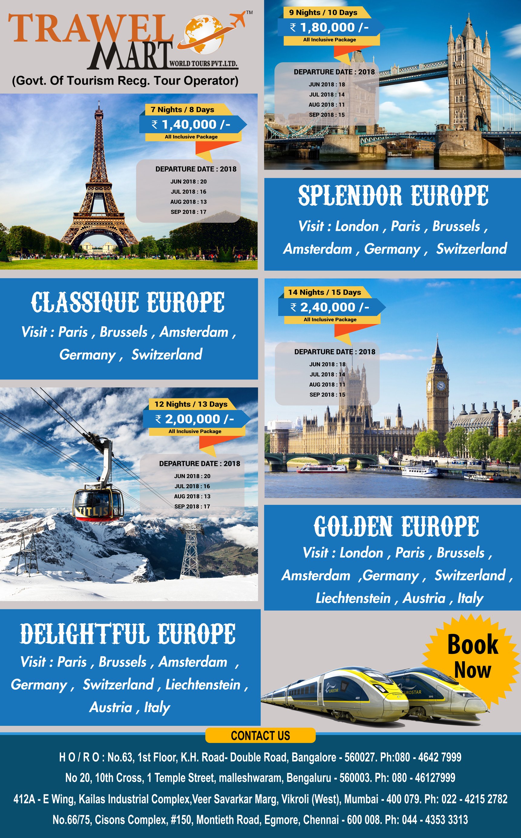 Europe Vacation Packages