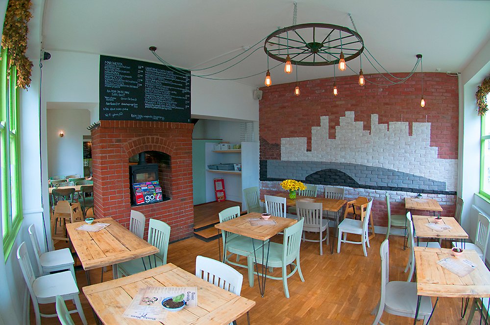 Our new look@johnnydough's@the bridge inn Conwy