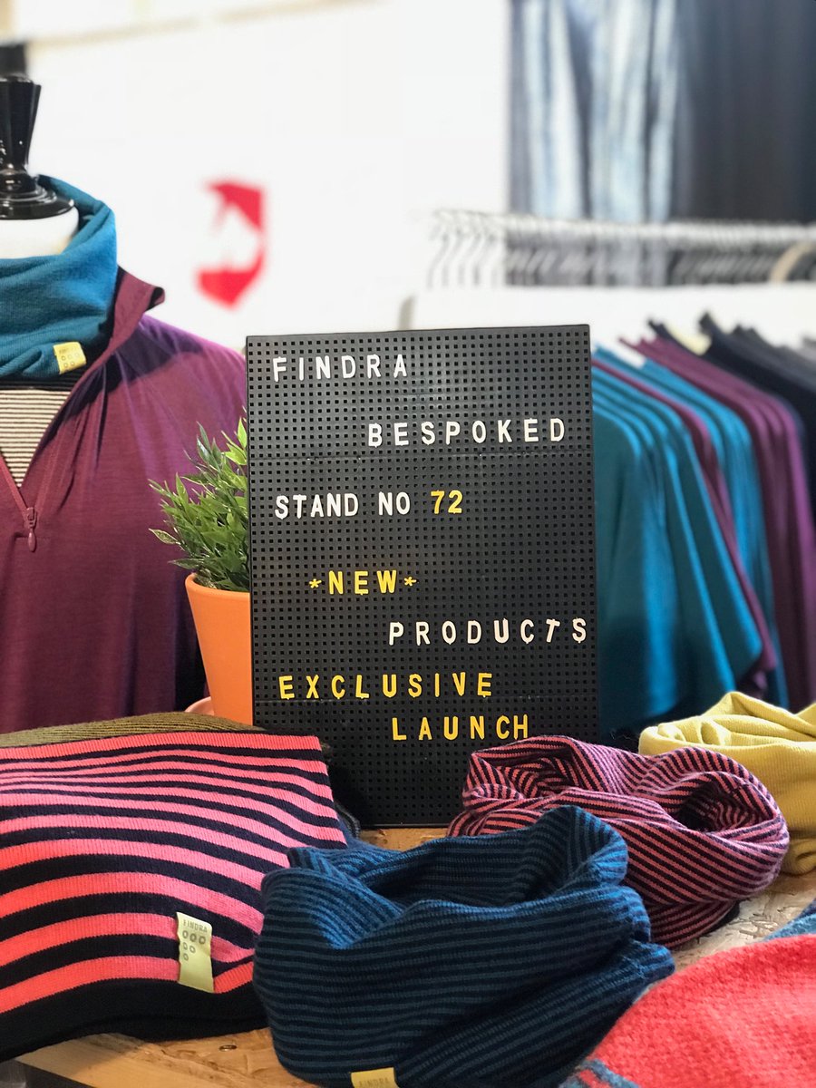 FINDRAclothing's tweet photo. We are all set up and ready to go @BespokedUK looking forward to catching up with our customers and meeting some new ones, lots of great new stuff to show you all! And a few surprises too! #newstuff #bespoked2018 #stand72 #FINDRAclothing #comeseeus https://t.co/OOw65IK9u2