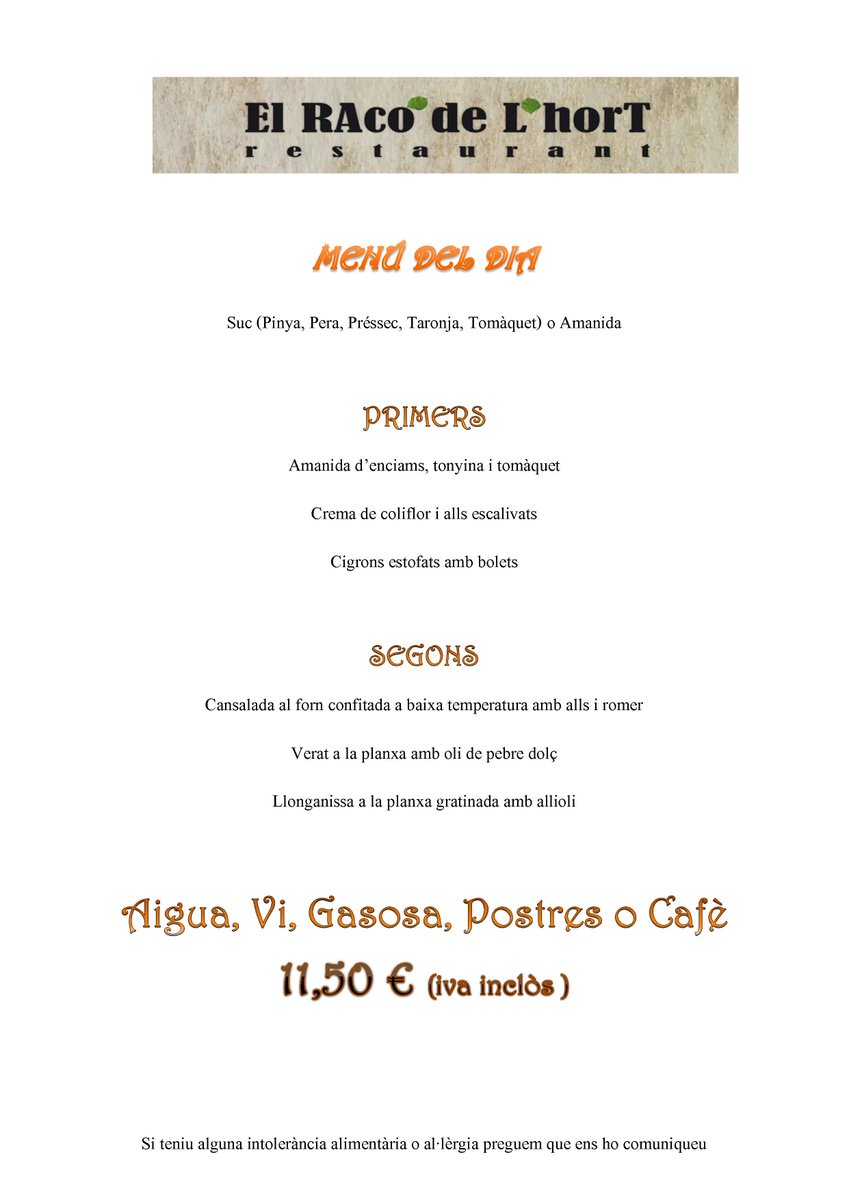 ElRAcodeLhorT's tweet image. Ja fa olor a cap de setmana!😊