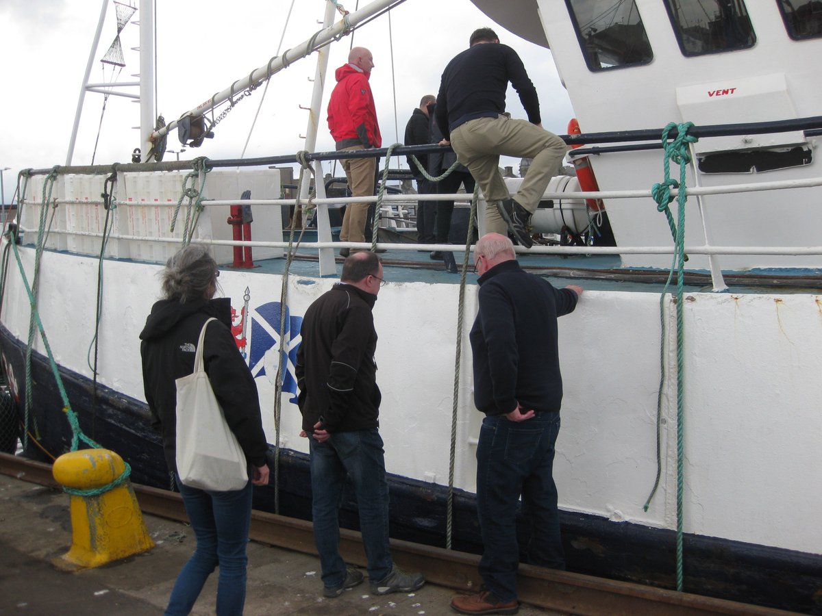 SFF_Services's tweet photo. Fantastic time had by all at the Fishing Industry Awareness Day - huge thanks to #oilandgas delegates from #Schlumberger #CNRInterntional #PXGroup #Enquest @i3Energy @Shell @spirit_energy @Total @Chevron @TAQAGLOBAL @nexenenergy @ApacheCorp @oilandgasuk https://t.co/feyTO6Igb1