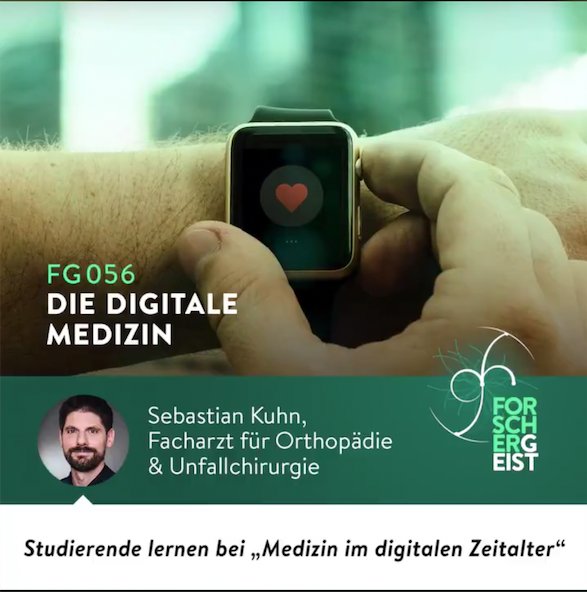 digitalmedizin's tweet photo. Wie sieht die Zukunft der #Medizin und # Medizinstudium aus? Sebastian Kuhn + Projekt Medizin im digitalen Zeitalter im Podcast @_Forschergeist_ https://t.co/pU1OIeCWxB
powered by @Stifterverband @uni_mainz @HSFdigital #hfd18 @patientdigital #bvmd # @careumch @doktornext https://t.co/tNoJPxoJmE
