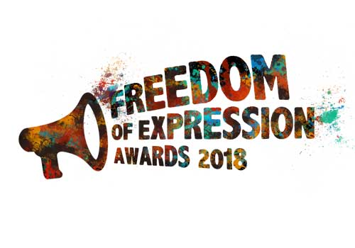 Congratulations to all the extraordinary, brave people and organisations recognised in this year's Freedom of Expression #IndexAwards2018: indexoncensorship.org/2017/11/awards… #FreeSpeech