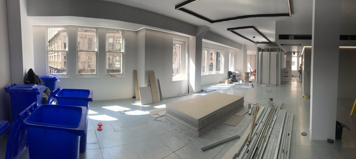 KubicoGroup's tweet photo. Let the build works commence! 🏁

✨New client based in the City✨

#happyfriday #officedesign #officespace https://t.co/R6UIuPvP2f