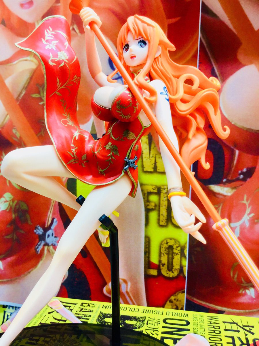 アミューズメントプラザ マルシン Pa Twitter プライズ ワンピース Banpresto World Figures Colosseum 造形王頂上決戦vol 6 何を着てもステキなナミさん 拍手喝采 Bwfc ワンピース ナミ チャイナ服