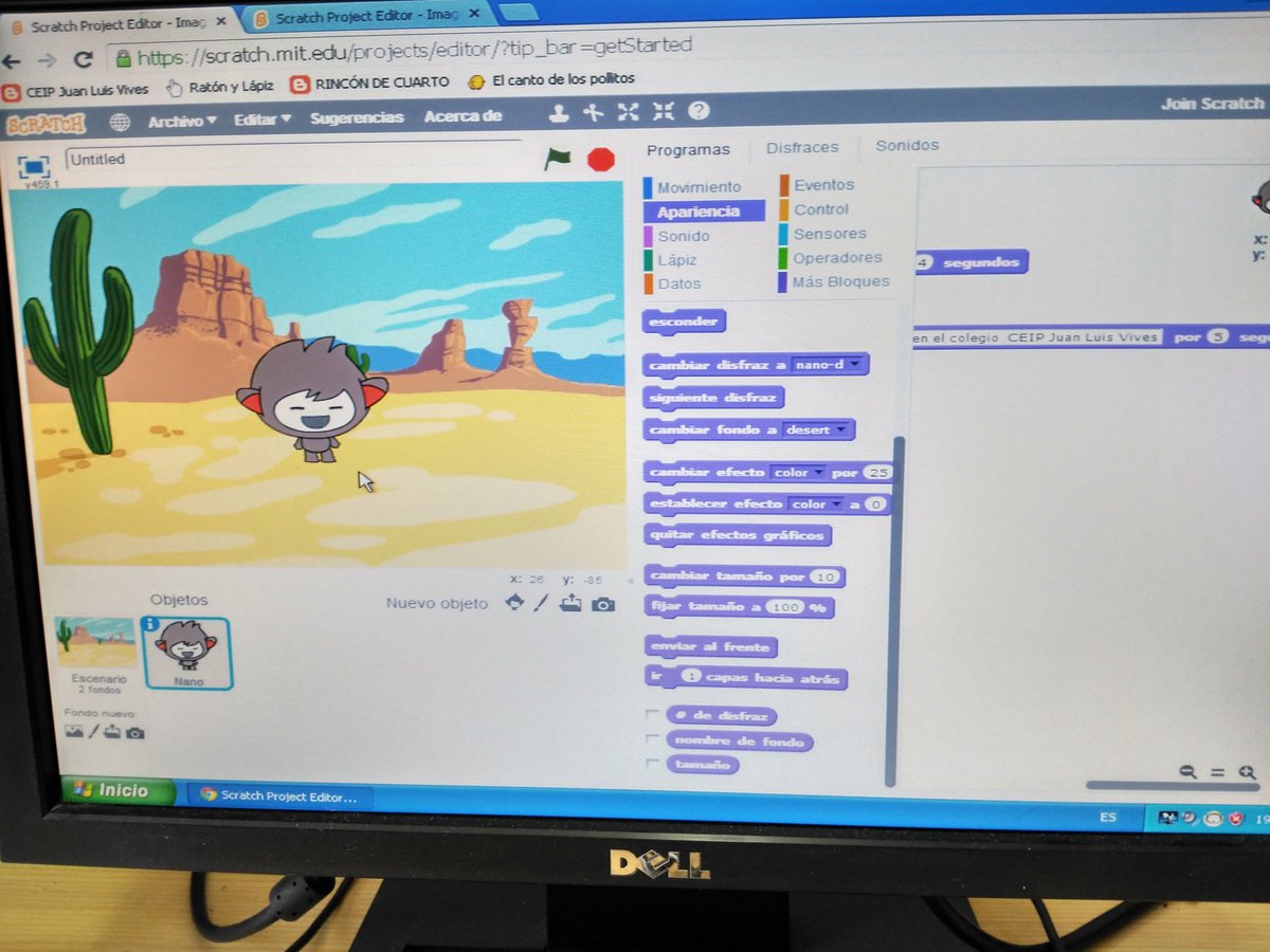 colesotillo's tweet photo. Buenos días.
Los viernes desarrollamos la actividad de programación en ordenador SCRATCH del programa RED XXI de Ávila.
Esta semana estamos trabajando con el alumnado de sexto.
#CompetenciaTIC https://t.co/zbPOgliFCi