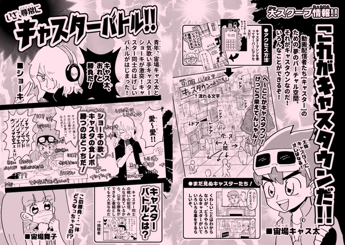 (CASTOWN)「超百科・これがキャスタウンだ!!」今回はあの人気サービスの秘密を大研究!みんな～応援よろしくね!https://t.co/GOR5NX5rod 