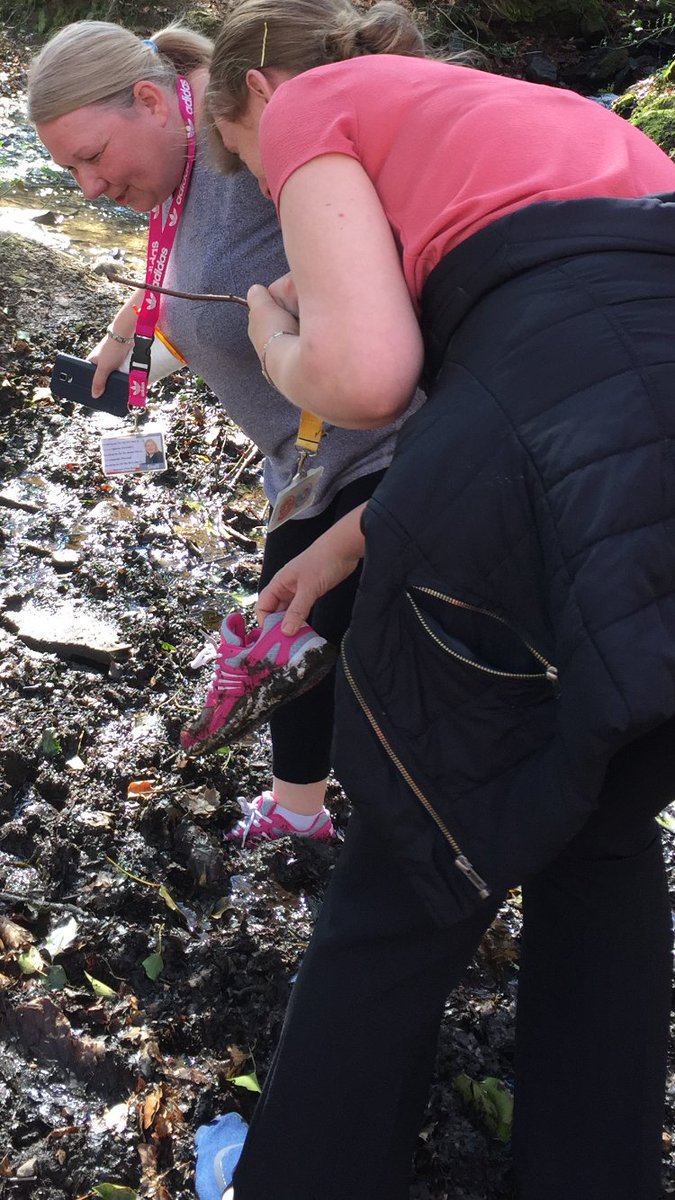 Capcoch_Primary's tweet photo. Please retweet !! Mrs Winterburn stuck in the mud ! How many retweets can we get !! 😀😂😂😂😂😂😆 https://t.co/BY9VItdlRv