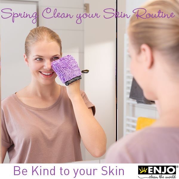 enjouk's tweet photo. Looking after the skin on our face is important all year round, but as the sun starts to make more of an appearance, we need to make it more of a priority. Cleaning with ENJO helps unblock pores and stimulate circulation. Why not give it a try today?#ENJOClean https://t.co/ZWfmSOuE0T