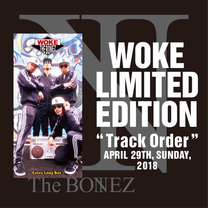THE BONEZ 会場限定 CD O-EAST会場限定盤デザイン発表！】 4/29(Sun)渋谷TSUTAYA O-EASTでの