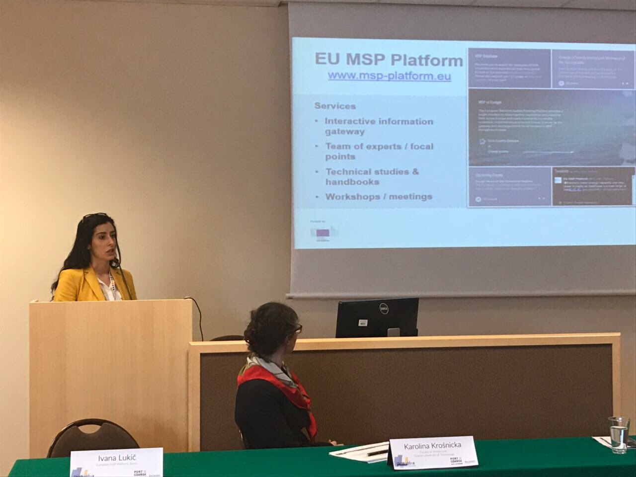 Eu Msp Platform On Twitter Ivana Lukic Presenting The