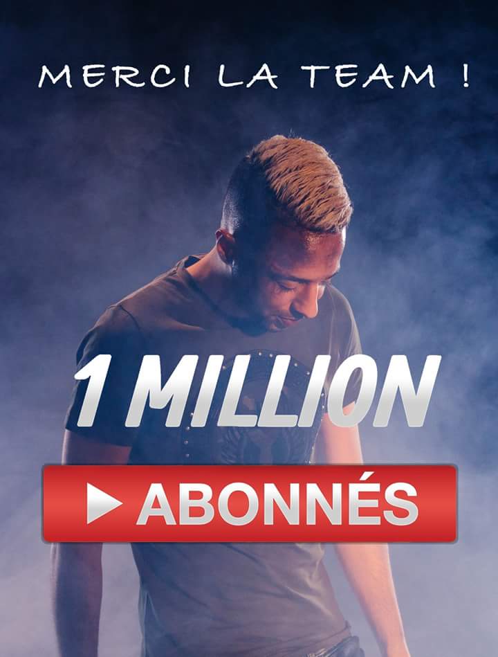 Napsvraicompte's tweet photo. 1 MILLION de Merciiiii la #TeamNaps 🏆🏆🏆❤️❤️❤️
Mercééé pour toute cette Force que vous mdonnez 1 million dabonnés sur Youtube!!! #ALinstinct toujours dispo continuez de faire tourner ca tous ensemble !!!! https://t.co/WaMXf3M7yN https://t.co/k3TJYBPsby