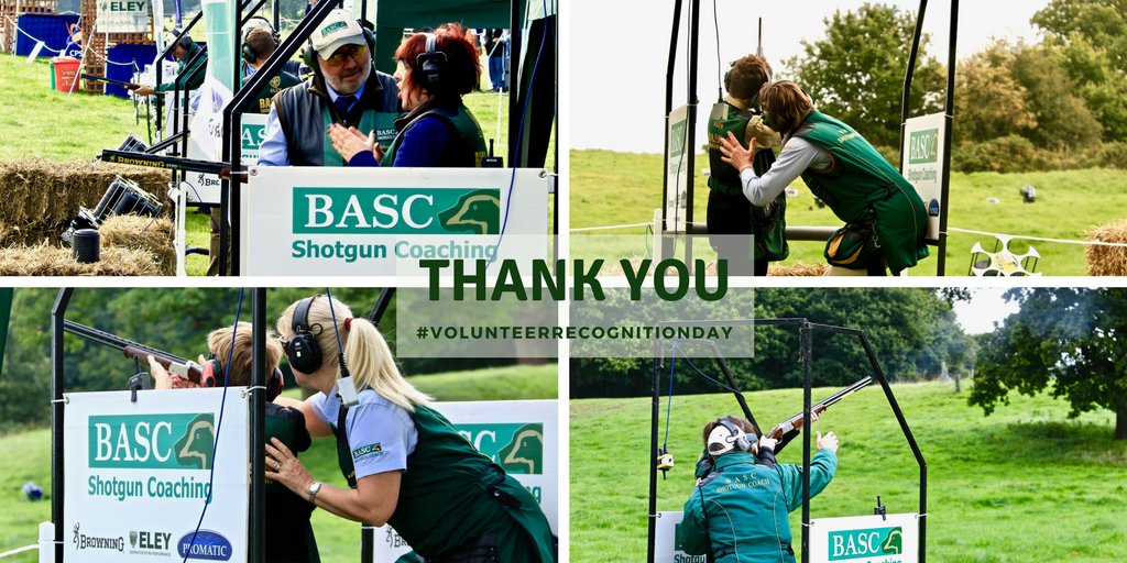 BASC has a huge amount of dedicated volunteers; council, coaches, young shot ambassadors, event helpers and many more! 
On #VolunteerRecognitionDay we would like to thank you all for your time, enthusiasm, professionalism and commitment.