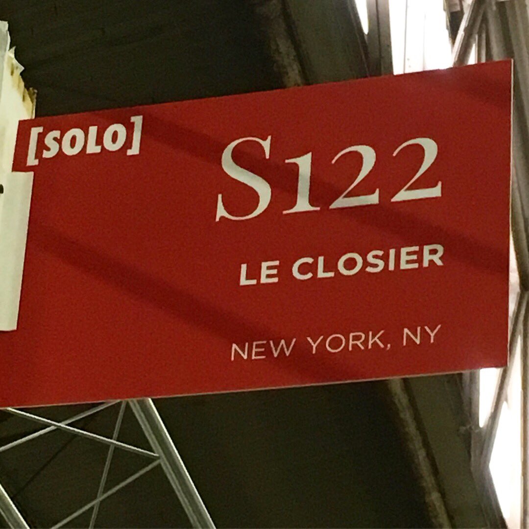 LeClosier's tweet photo. First day at #artexponewyork and already lots of great contacts!
Come and join me (booth S122) at #Pier94 until Sunday April 22nd 6pm. 
#leclosier #Manhattan 
#ArtExpo #artfairnyc #artfairny #popart #urbanart #urbanartnyc #artcollectors #artgalleries #artgalleriesnyc https://t.co/UFk7jVMDy6