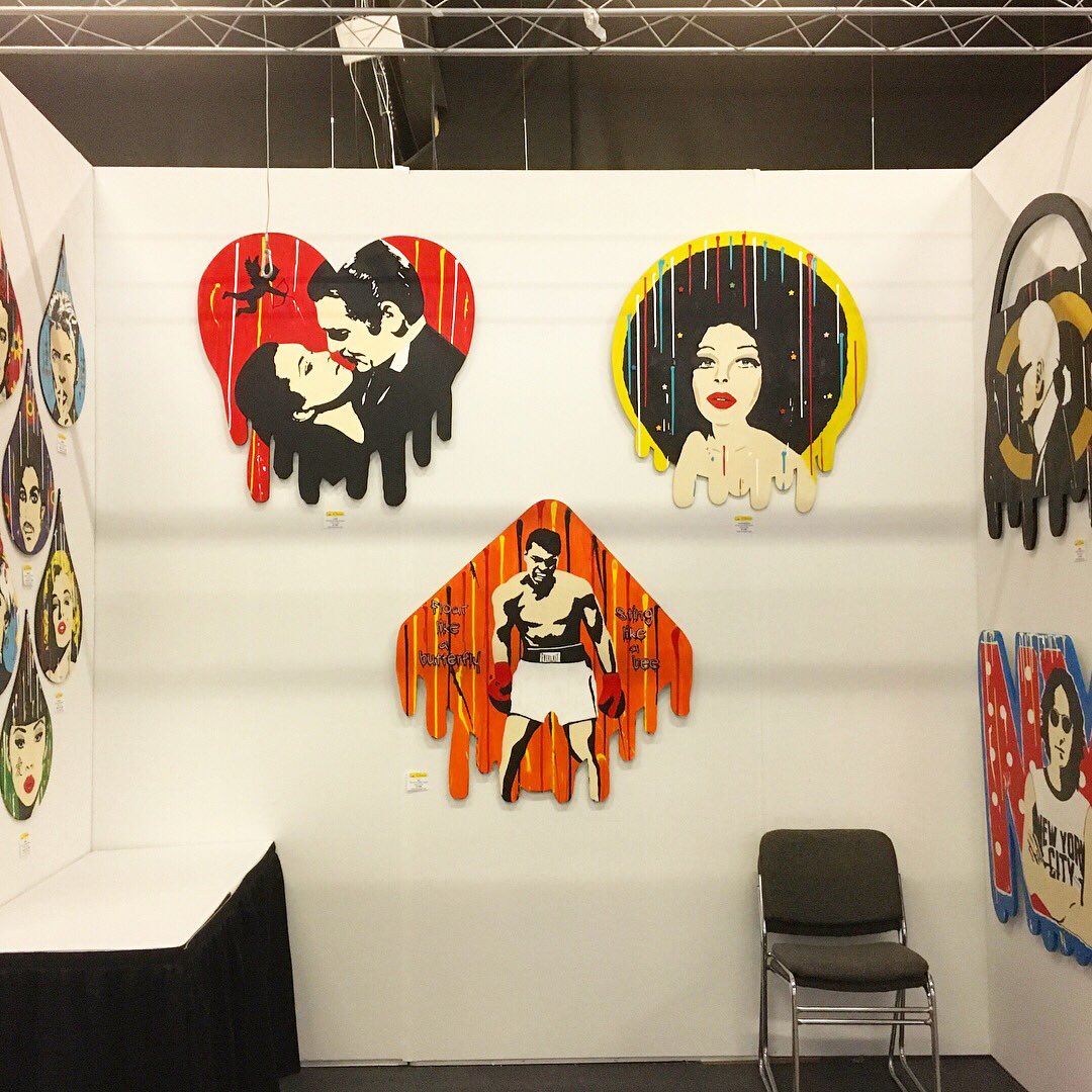 LeClosier's tweet photo. First day at #artexponewyork and already lots of great contacts!
Come and join me (booth S122) at #Pier94 until Sunday April 22nd 6pm. 
#leclosier #Manhattan 
#ArtExpo #artfairnyc #artfairny #popart #urbanart #urbanartnyc #artcollectors #artgalleries #artgalleriesnyc https://t.co/UFk7jVMDy6