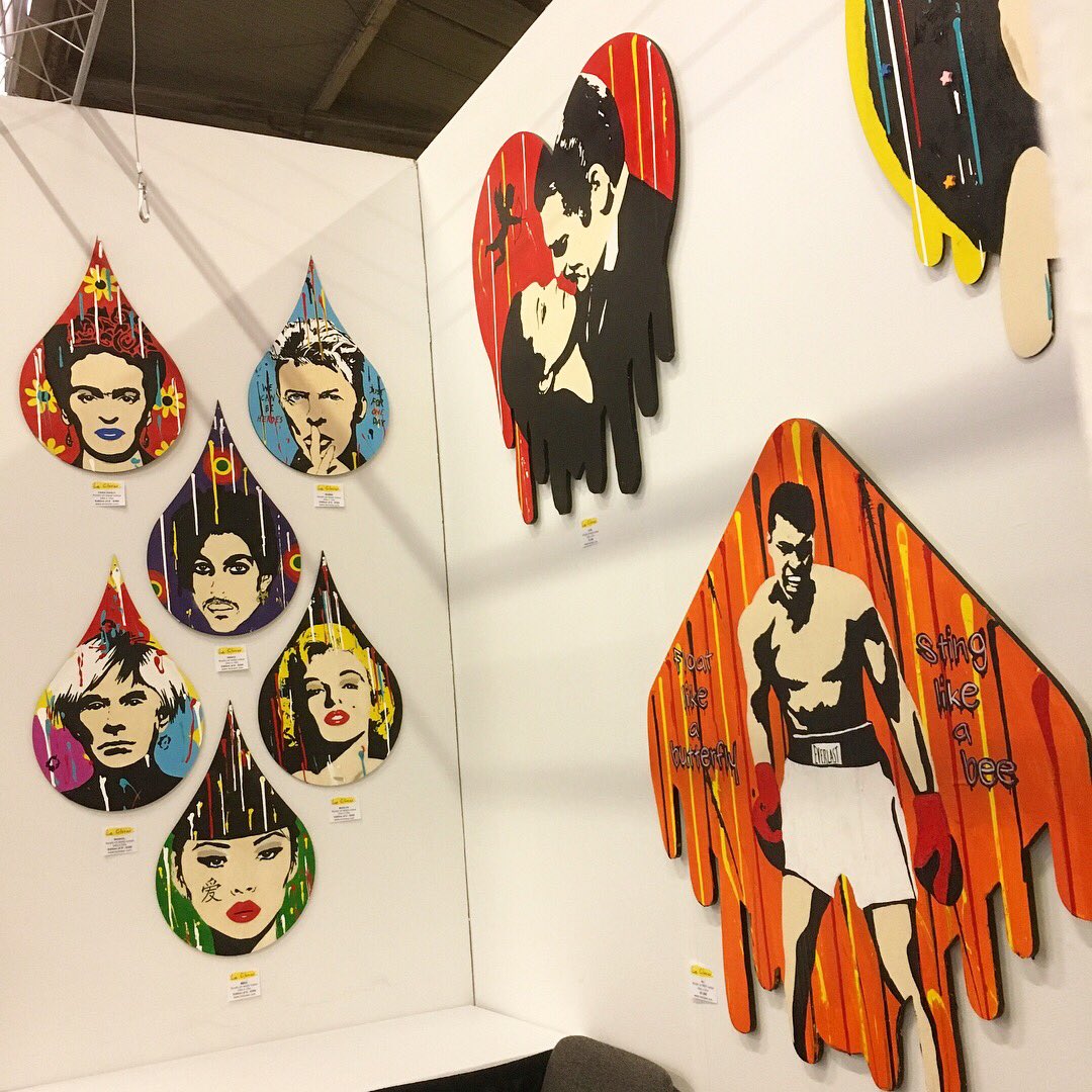 LeClosier's tweet photo. First day at #artexponewyork and already lots of great contacts!
Come and join me (booth S122) at #Pier94 until Sunday April 22nd 6pm. 
#leclosier #Manhattan 
#ArtExpo #artfairnyc #artfairny #popart #urbanart #urbanartnyc #artcollectors #artgalleries #artgalleriesnyc https://t.co/UFk7jVMDy6