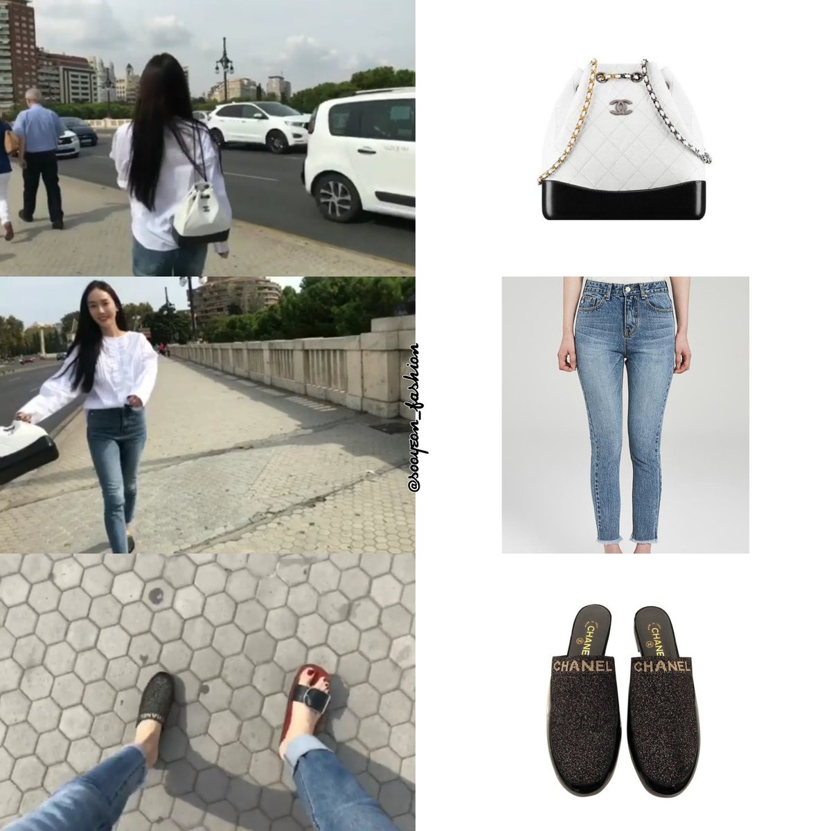 JESSICA JUNG Style & Fashion — Chanel: Fabric espadrilles Worn with:  Topshop