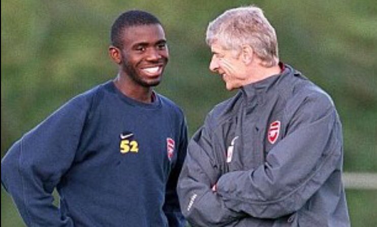 fmuamba6's tweet photo. Thank you Boss #ArseneWenger https://t.co/iMsz0nuxLX