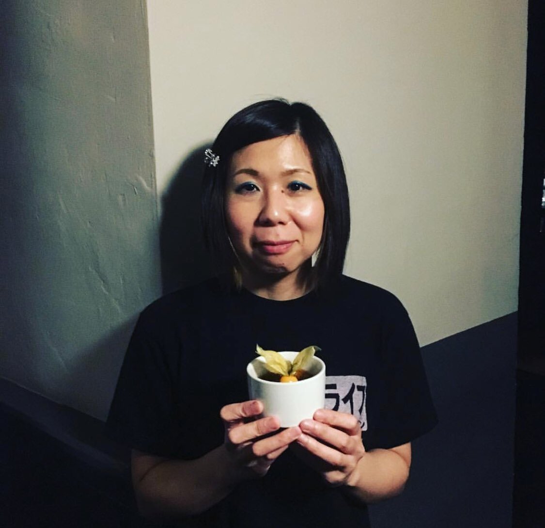 life_berlin's tweet photo. Our restaurant's super server Tomoko ! She can serve our yummy dishes with her good service and smile. Please come to see her. She never betray for the service. She recommends ''home made macha brulee".
Please try to order the dessert after dishes !

#homemade #抹茶 #デザート https://t.co/FWLO6OHL62