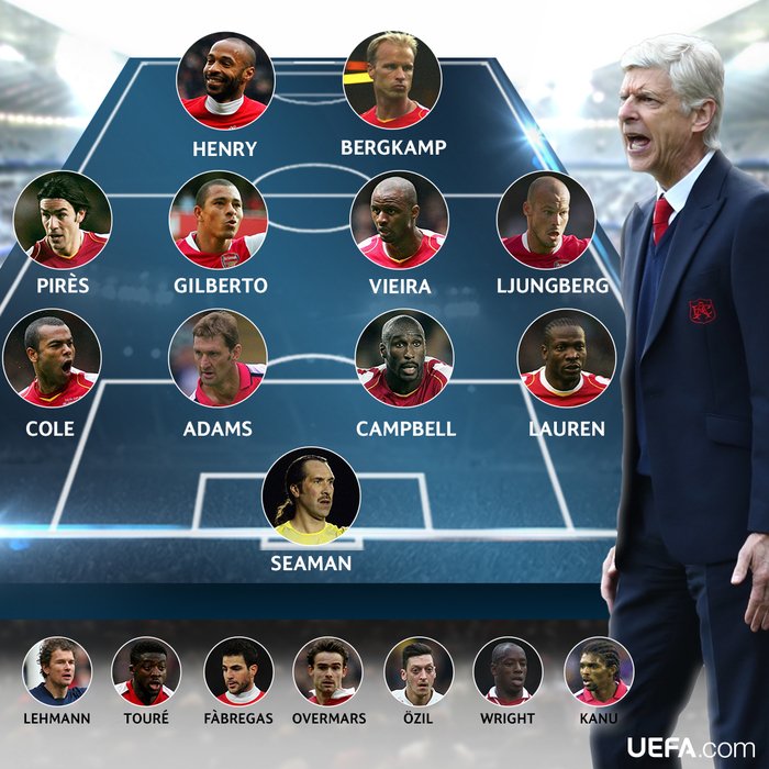 Arsenal Best All-Time XI - International Champions Cup