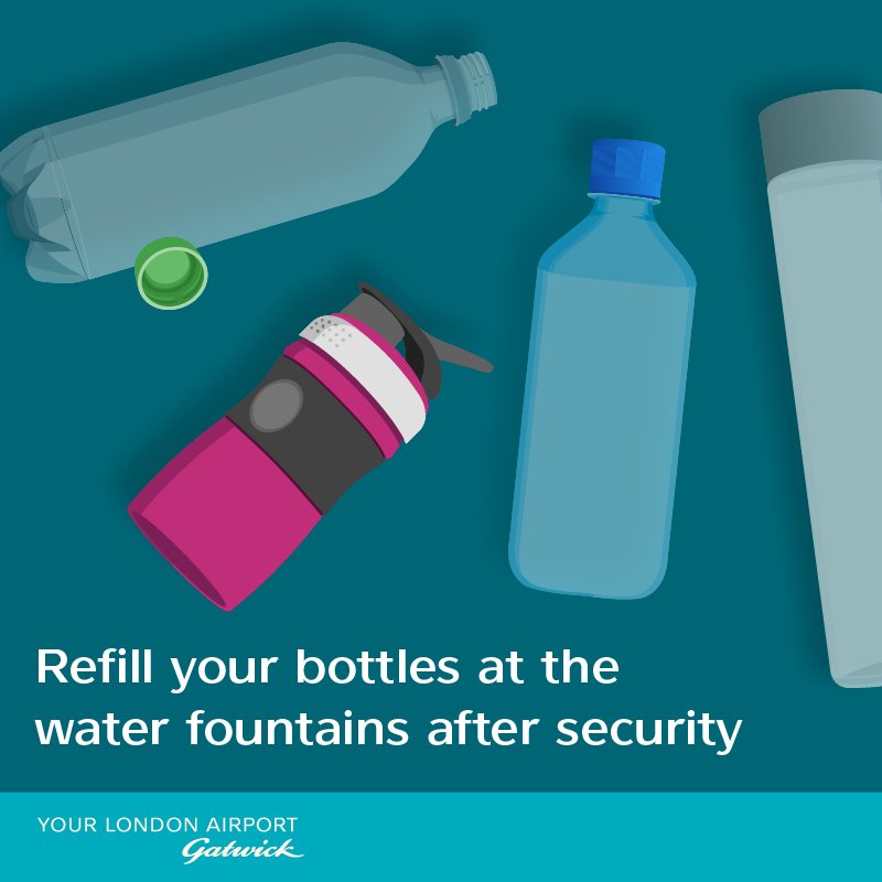 London Gatwick LGW on Twitter "Liquids over 100ml aren't allowed