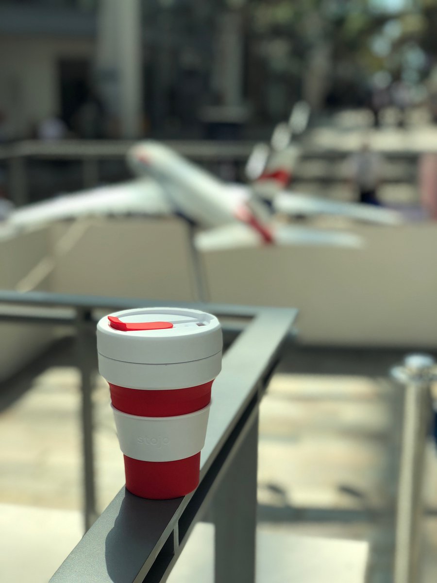 thinkkinduk's tweet photo. Thank you @British_Airways for welcoming us to your Waterside offices to introduce our reusable #Stojo Collapsible Cup &amp; #BobbleBobble - as part of the initiative to reduce waste at work at home https://t.co/S3qhT97RBL #ReducePlastic #SayNoToPlastic #greenfuture #sustainability https://t.co/PJ7jHeNszc