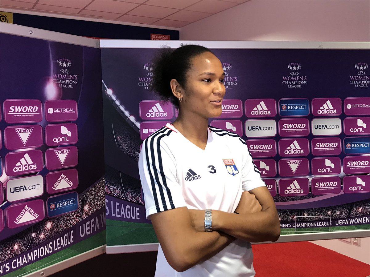 OL's tweet photo. #UWCL @WRenard en conférence de presse 🎙: « Il faudra bien négocier ce match aller. Ce sera un tout autre match que l’an dernier. C’est une équipe qui progresse. Elles ont recruté des joueuses qui ont bien été intégrées. » https://t.co/RACeWaXpIV