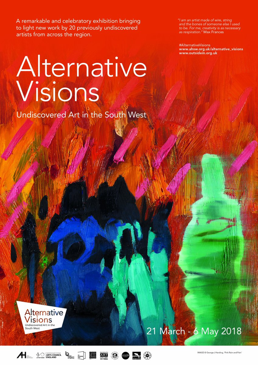 ArtsPoole's tweet photo. Great to welcome the Zap Arts group to @PooleMuseum today as they explore #AlternativeVisions & create art work in response https://t.co/36kIbJB4ov