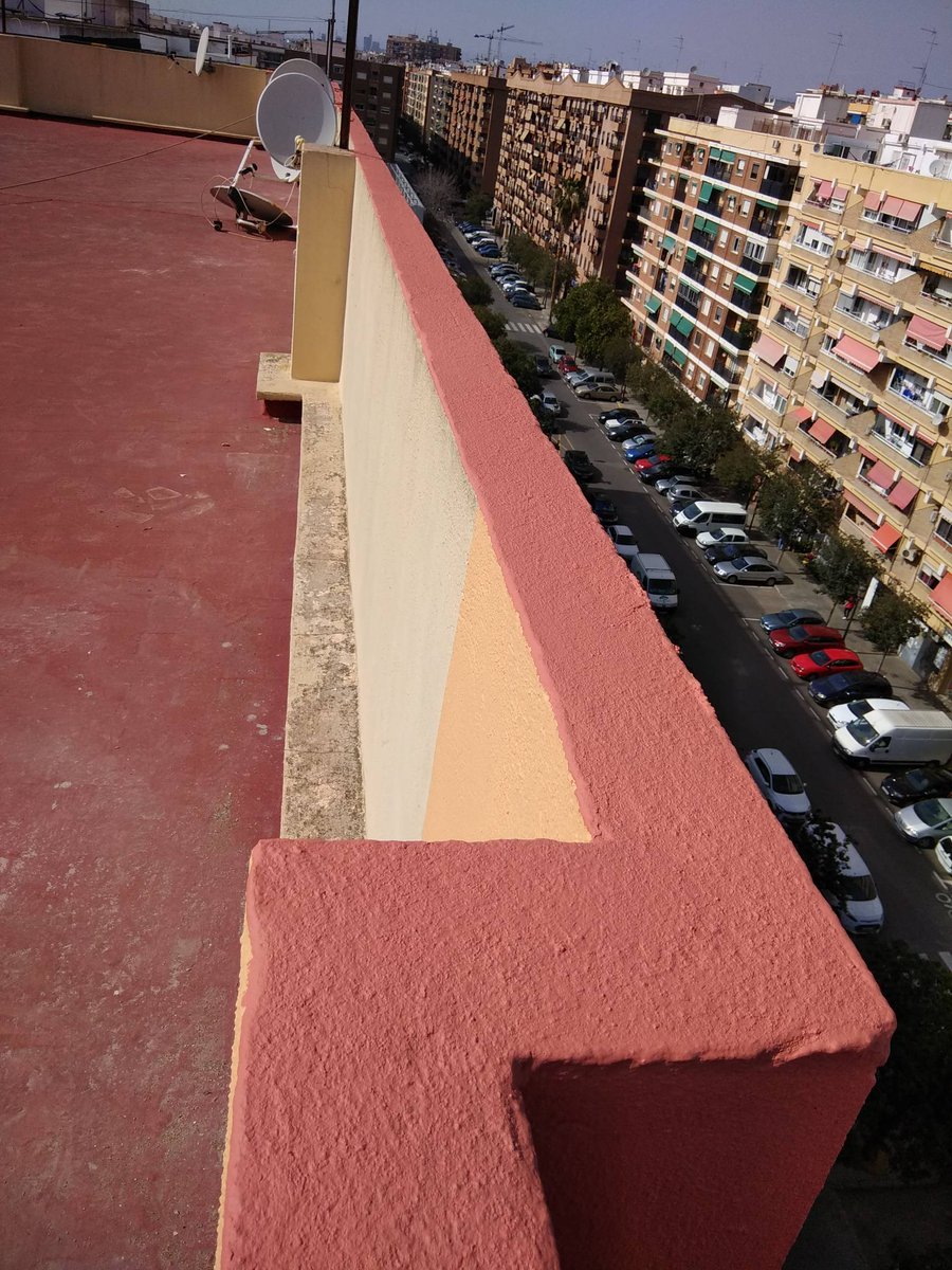 Rehabilitacion de fachada en Valencia, balcones, antepechos, y locales en planta baja; reparación de grietas y pintura en fachada #rehabilitación #reforma #obras #valencia #integral #antepechos <a href="/Pinturas_Isaval/">Isaval</a> <a href="/parexgroup/">Parex Group</a> <a href="/parexgerardsaiz/">Gerardo Saiz</a>