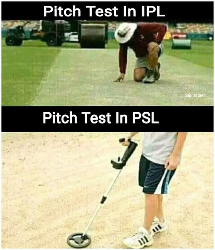 #IPL2018 vs #PSL2018 
😁😁