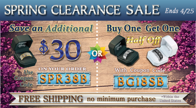 tungstenringz's tweet photo. It's the perfect time to buy #tungsten carbide #wedding rings! Save an additional $30 or Buy One Get One Half Off with the Tungsten Affinity spring clearance sale - https://t.co/dTE7YUKS9l https://t.co/60awfty7W8