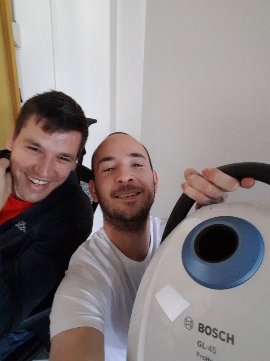 BlazingEdgeHR's tweet photo. We got super excited about the new vacuum cleaner in the office #nodust #allclean #madeingermany 😂😎 https://t.co/N6TSJVzgWR
